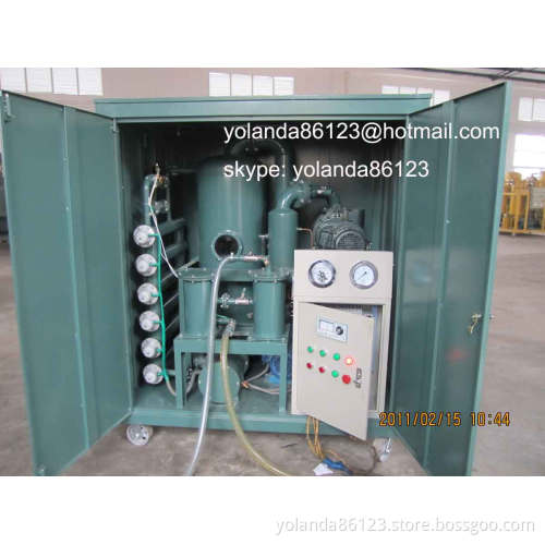 Vacuum Transformer Oil Dehydration Equipment Vacuum Oil Dewatering System